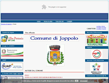 Tablet Screenshot of comune.joppolo.vv.it